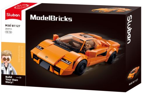 MODEL BRICK SPORT CAR 264 PZS