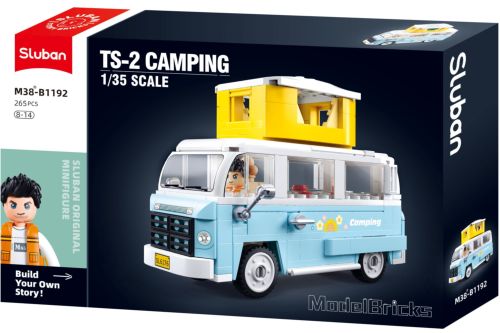 FURGONETA DE CAMPING TS2 1/35 265 PZS MODEL BRICS