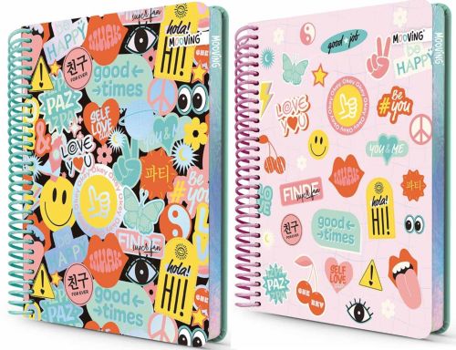  CUADERNO PREMIUM BE HAPPY MODELOS SURTIDOS 17X21CM 