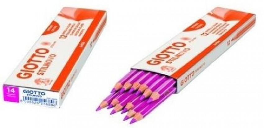  C/12 LAPICES COLORES GIOTTO STILNOVO MAGENTA 