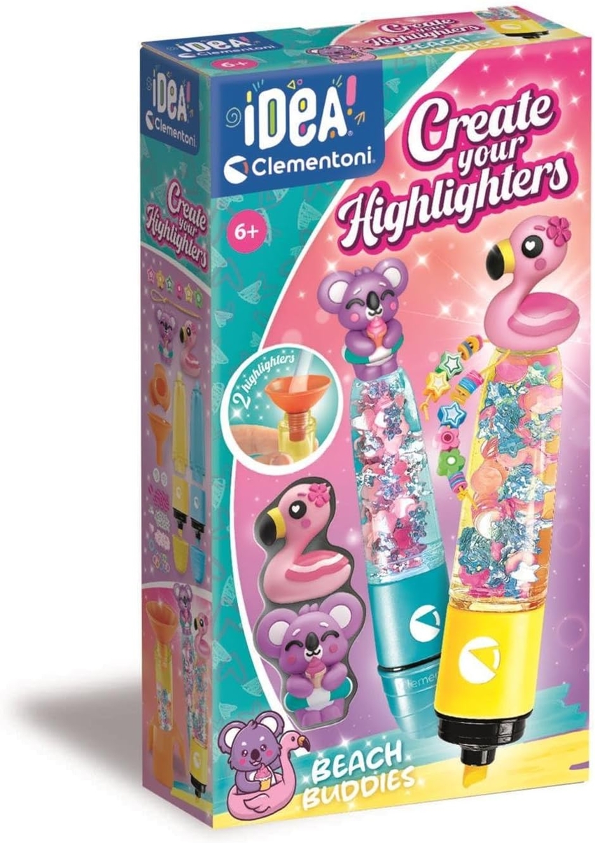  CREATE YOUR HIGHTLIGHTER BEACH BUDDIES 