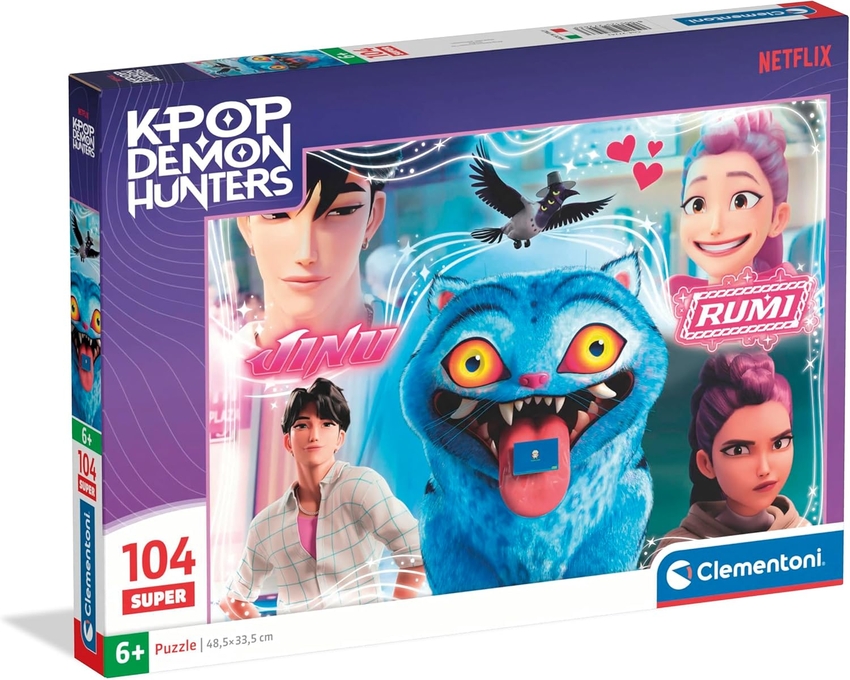  PUZZLE 104 PIEZAS SUPER K-POP DEMON HUNTERS 3 