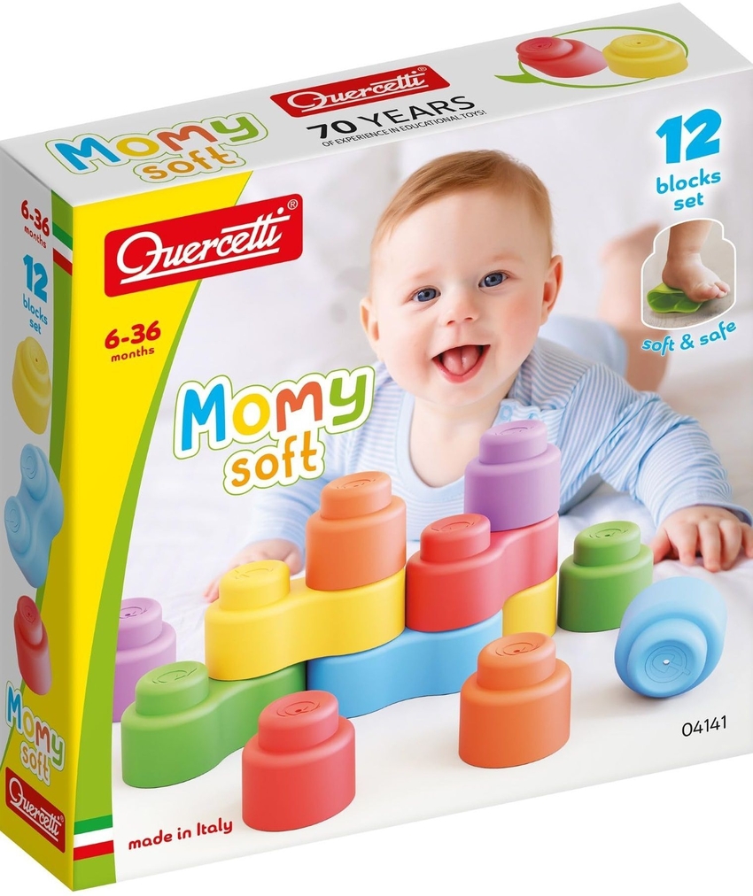  ENCAJES CONSTRUCCION MOMY SOFT 12 PIEZAS 
