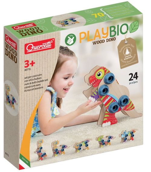 PLAYBIO DINOSAURIO MADERA 24 PZS