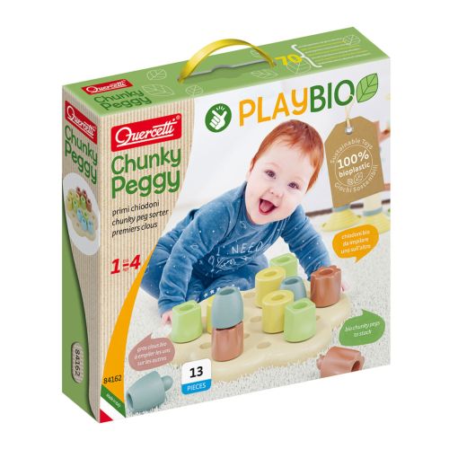  PLAYBIO &amp;WOOD CLAVIJAS GRANDES 13 PIEZAS 