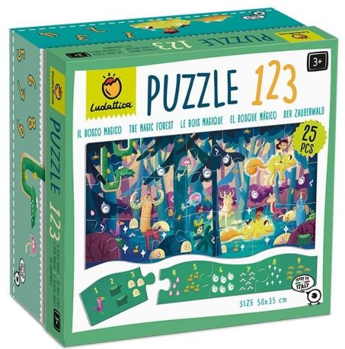 1 2 3 PUZZLE EL BOSQUE