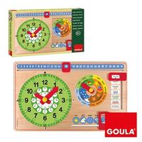 Reloj calendario castellano