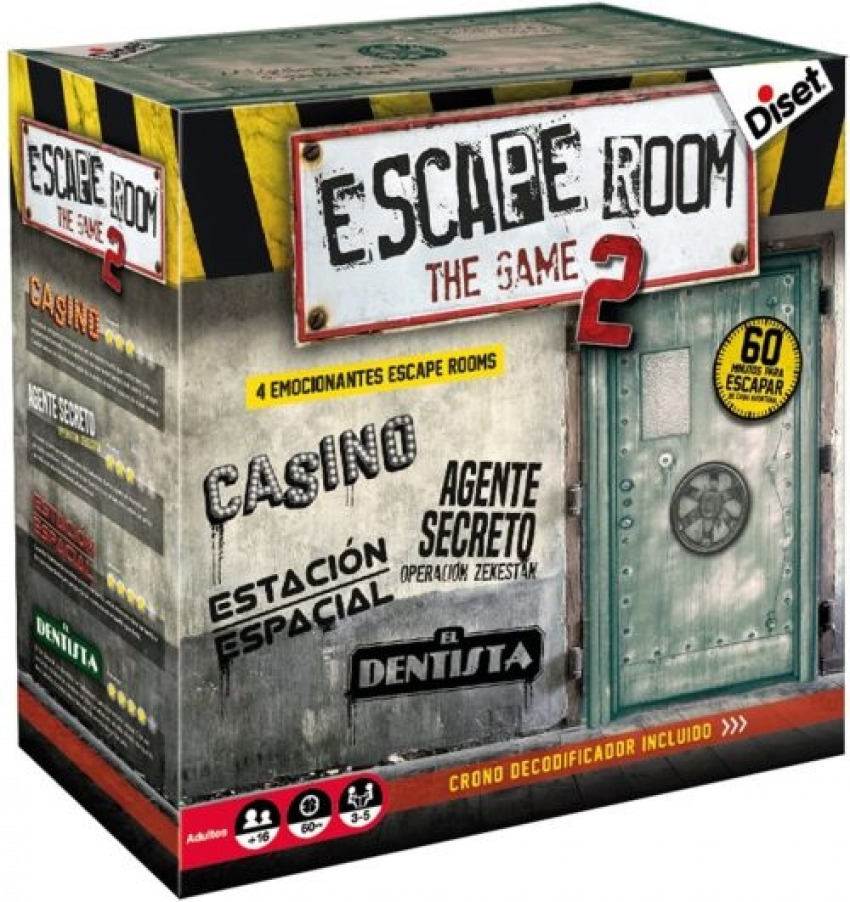 JUEGO DE MESA ESCAPE ROOM 2