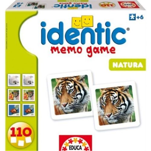 Identic natura memo game