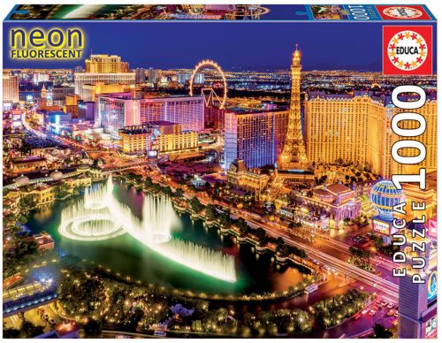 Las Vegas Neón puzzle 1000 piezas