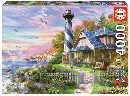 FARO DE ROCK BAY PUZZLE 4000 PIEZAS