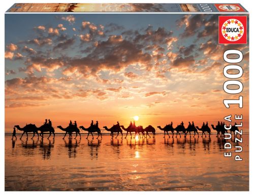 ATARDECER DORADO EN CABLE BEACH, AUSTRALIA PUZZLE 1000 PIEZAS