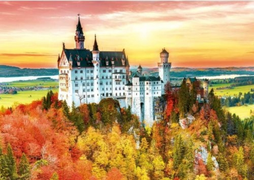 PUZZLE OTOÑO EN NEUSCHWANSTEIN 1500 PIEZAS