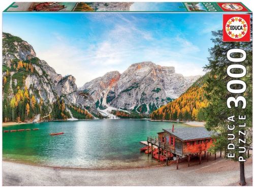 LAGO BRAIES EN OTOÑO PUZZLE 3000 PIEZAS