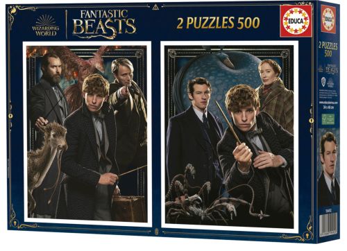 FANTASTIC BEAST PUZZLE 2X500 PIEZAS