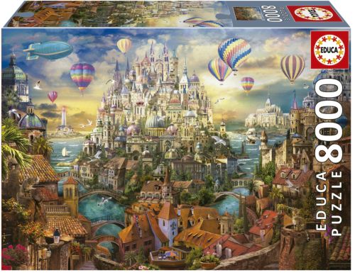 PUZZLE CIUDA DE LOS SUEÑOS 8000 PIEZAS