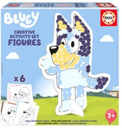 SET DE FIGURAS CREATIVAS BLUEY