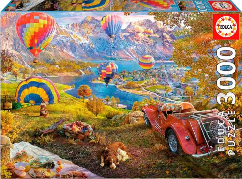 PUZZLE 3000 PIEZAS EL VALLE DE LOS GLOBOS