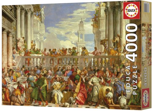 PUZZLE 4000 PIEZAS LAS BODAS DE CANA PABLO VERONENSE