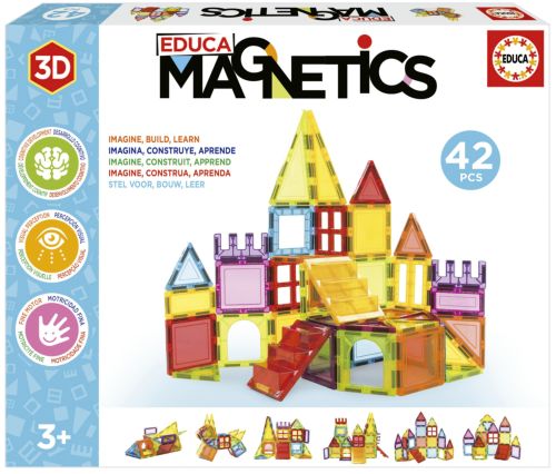 JUEGO 42 PIEZAS EDUCA MAGNETICS