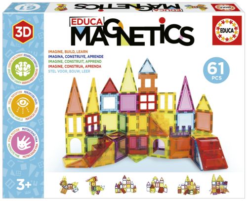 JUEGO 61 PIEZAS EDUCA MAGNETICS