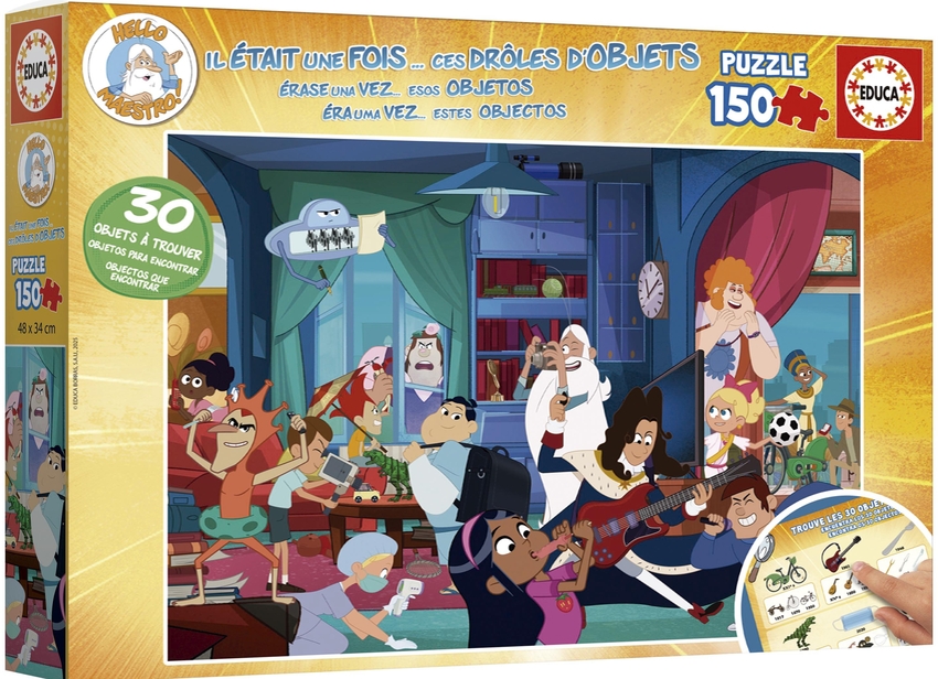  PUZZLE 150 PIEZAS ERASE UNA VEZ ESOS OBJETOS 