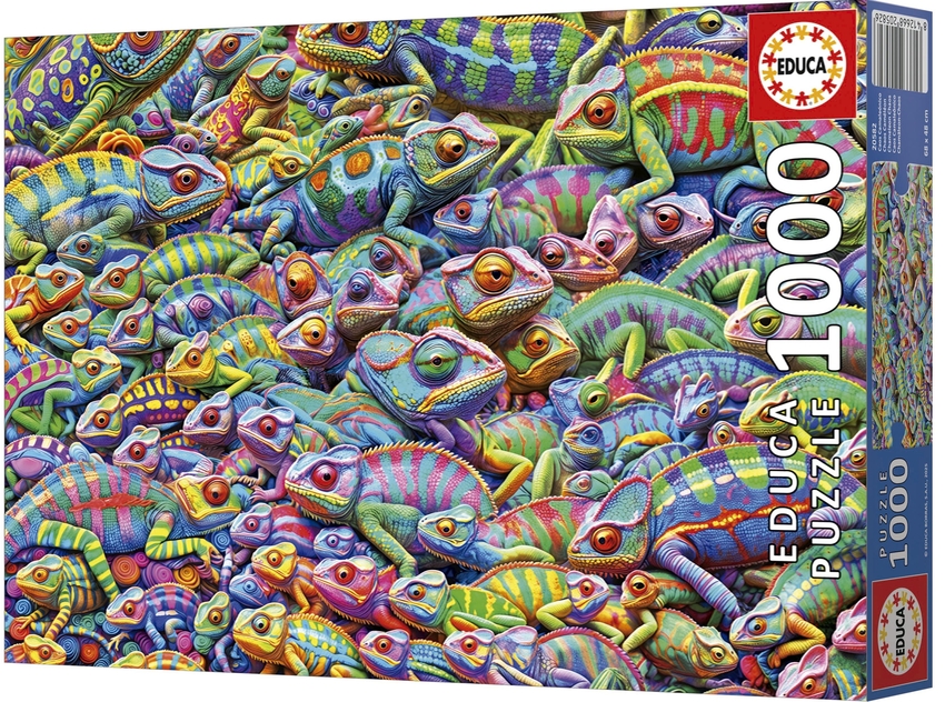  PUZZLE 1000 PIEZAS CAOS CAMALEONICO 