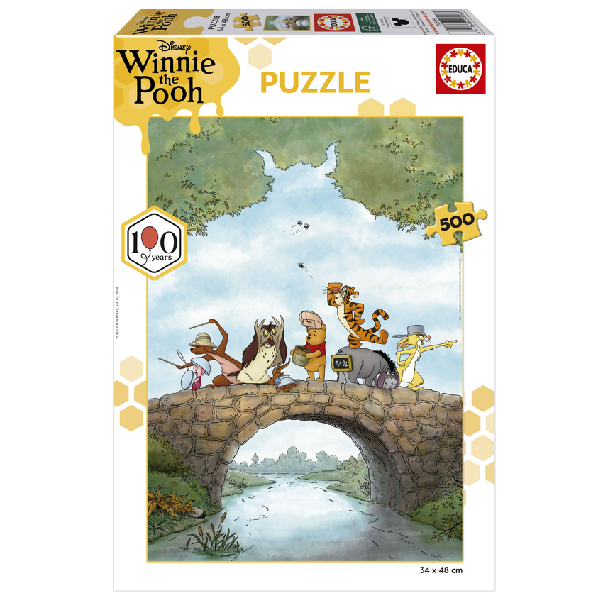  PUZZLE 500 PIEZAS WINNIE THE POO 100 TH 