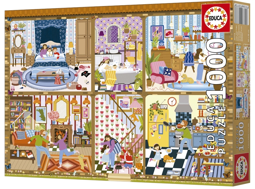 PUZZLE 1000 PIEZAS HOGAR DULCE HOGAR 