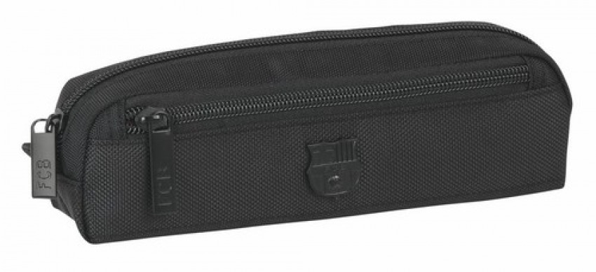 PORTATODO OVALADO CON BOLSILLO F.C. BARCELONA PREMIUM 21x6x4cm