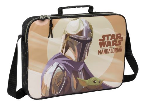 CARTERA EXTRAESCOLARES THE MANDALORIAN THIS IS THE WAY 38x28x6cm