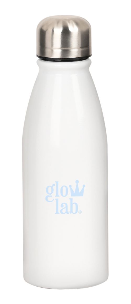 BOTELLA METALICA 500ml GLOWLAB CISNES 6x24cm