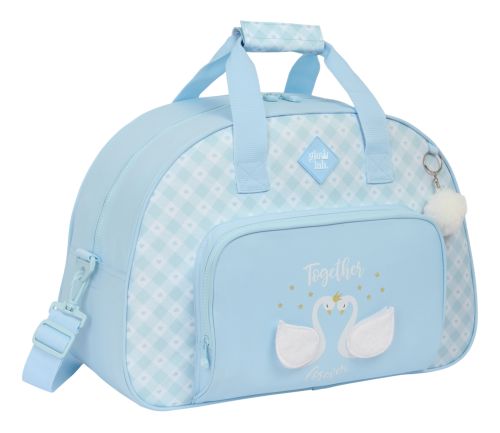 BOLSA DEPORTE GLOWLAB CISNES 48x33x21cm