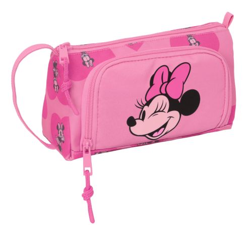 PORTATODO CON BOLSILLO DESPLEGABLE LLENO MINNIE MOUSE LOVING 20x11x8,5cm