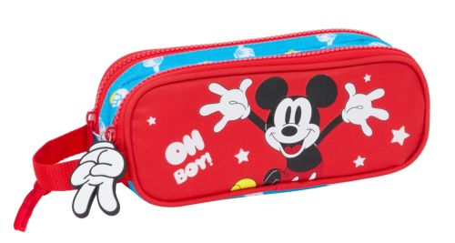 PORTATODO DOBLE MICKEY MOUSE FANTASTIC 21x8x6cm