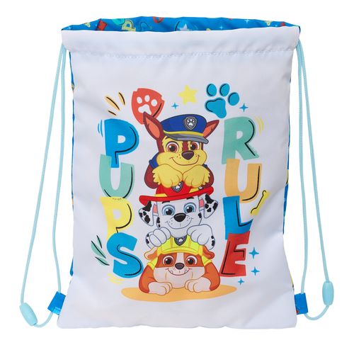 SACO PLANO JUNIOR PAW PATROL PUPS RULE 26x34x1CM