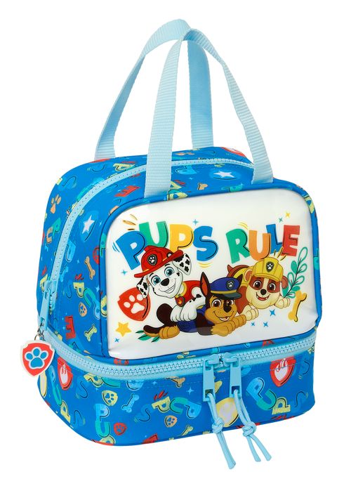 PORTAMERIENDAS PAW PATROL PUPS RULE 20x20x15CM