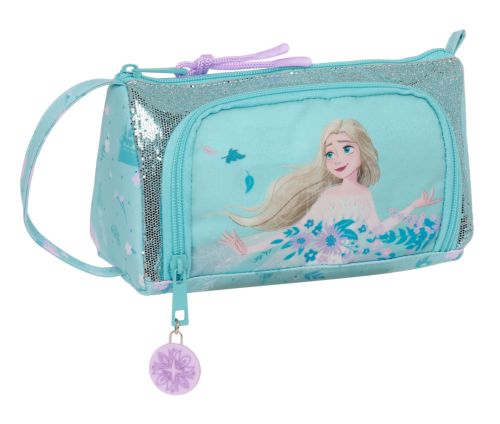 PORTATODO CON BOLSILLO DESPLEGABLE LLENO FROZEN II HELLO SPRING 20x11x8,5cm