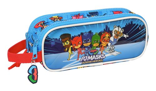 PORTATODO DOBLE PJMASKS 21x8x6cm