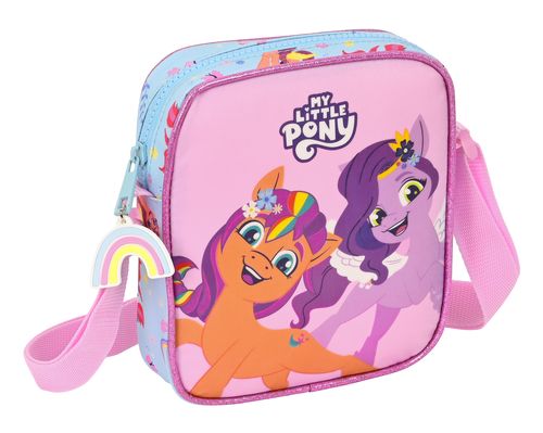 BOLSITO BANDOLERA MY LITTLE PONY WILD &amp;FREE 16x18x4cm