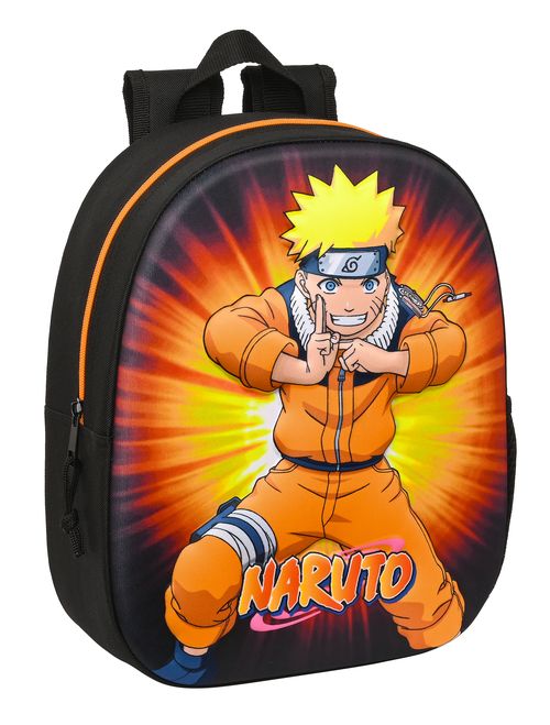 MOCHILA 3D NARUTO 27x33x10cm