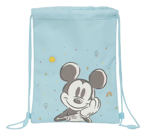 SACO PLANO JUNIOR MICKEY MOUSE BABY 26x34x1CM