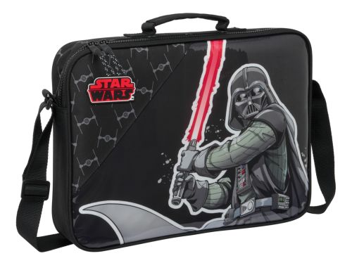 CARTERA EXTRAESCOLARES STAR WARS THE FIGHTER 38x28x6cm