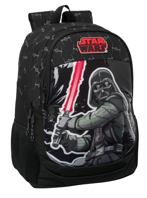 MOCHILA ADAPTABLE CARRO STAR WARS THE FIGHTER 32x44x16cm