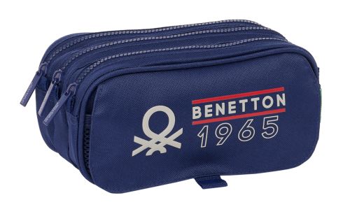 PORTATODO TRIPLE BIG BENETTON VARSITY 21,5x1x8cm