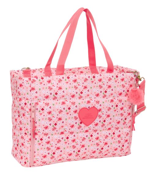 BOLSO CON BOLSILLO PARA PORTATIL 14,1'' VMB IN BLOOM 40x31x17cm