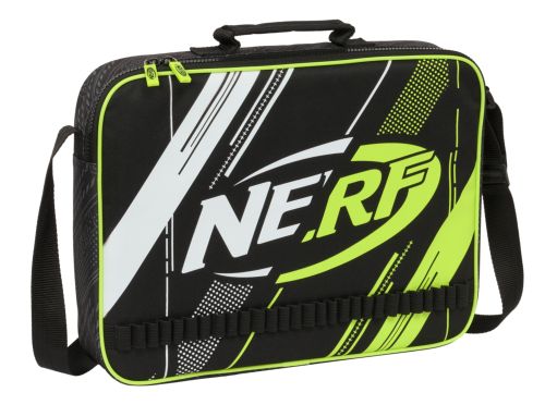 CARTERA EXTRAESCOLARES NERF GET READY 38x28x6cm