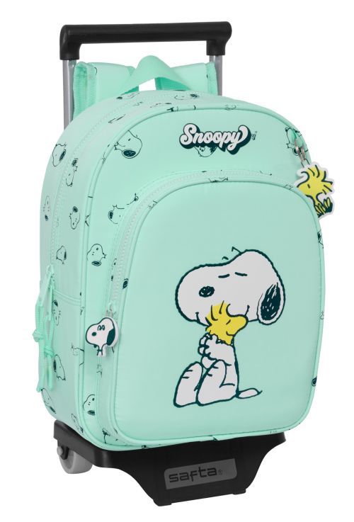 MOCHILA 185+CARRO 705 SNOOPY GROOVY 26x34x11cm