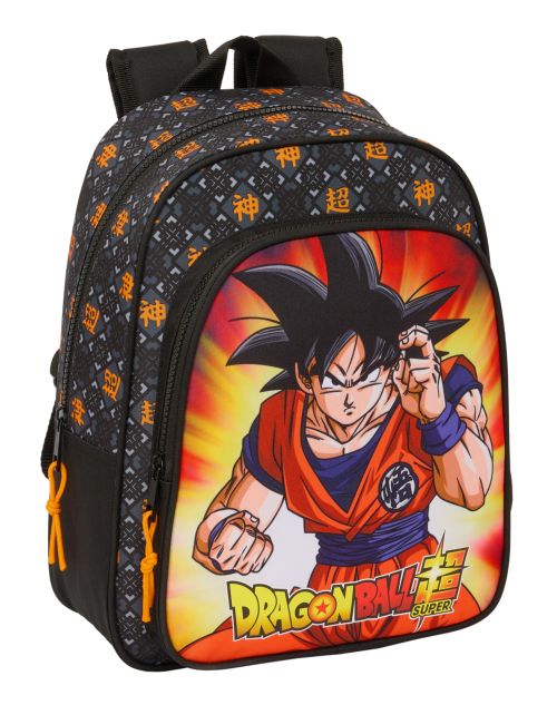 MOCHILA INFANTIL ADAPTABLE CARRO DRAGON BALL 27x33x1cm