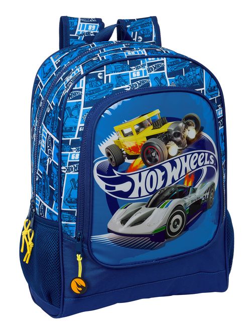 MOCHILA ADAPTABLE CARRO HOT WHEELS SONNY 32x42x14CM